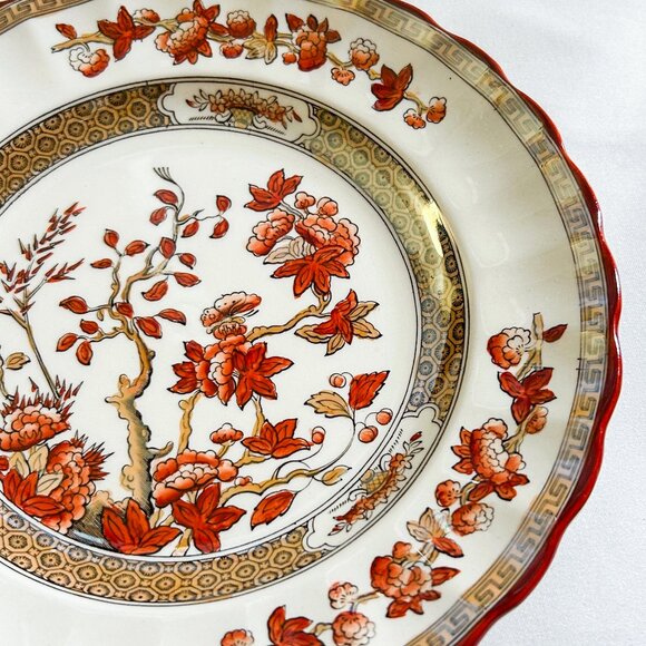Copeland Spode India Tree China Vintage Dessert Plates, Set of 6 - Picture 11 of 11